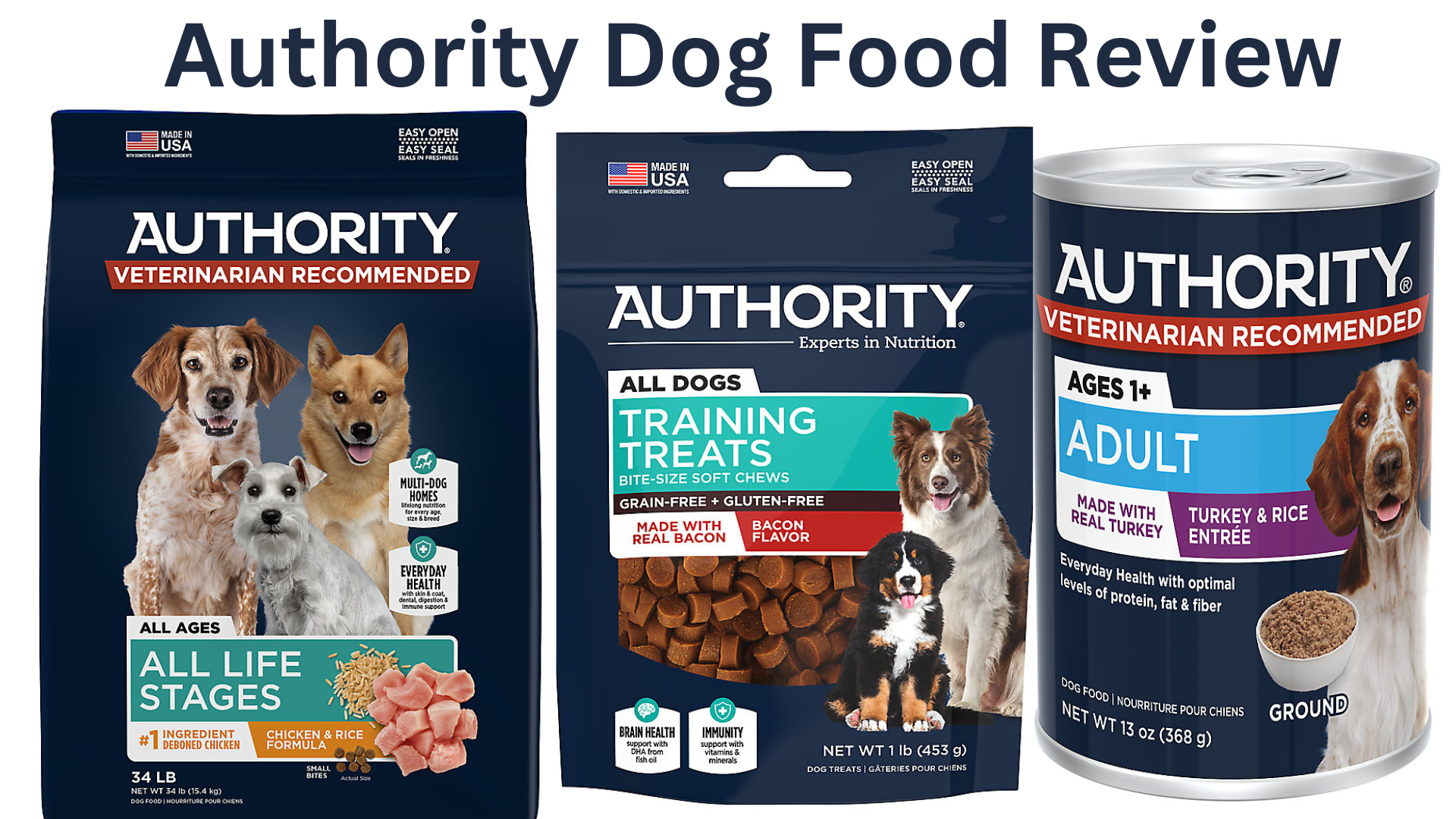 Authority dog outlet food reviews 2017